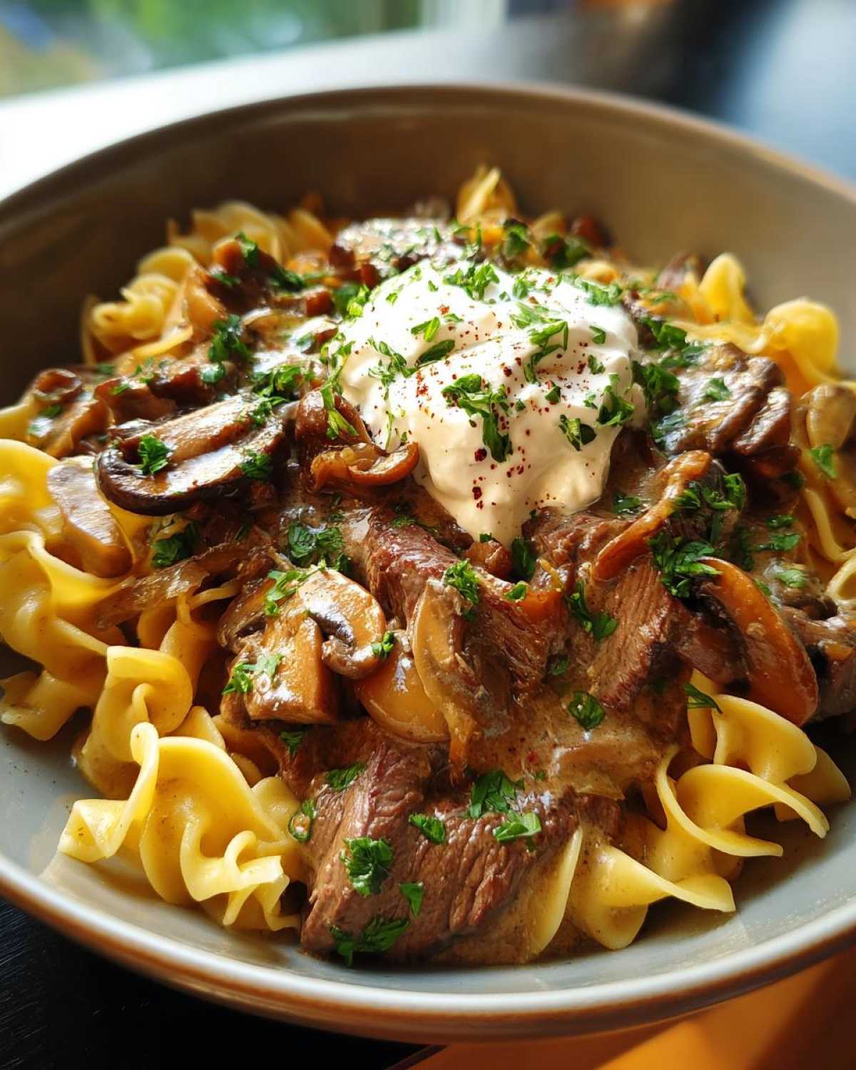 5-Ingredient Beef Stroganoff - detail 4