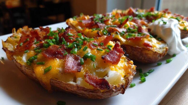 Air-Fryer Crispy Potato Skins