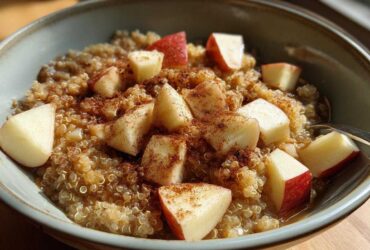 Apple Cinnamon Quinoa Porridge