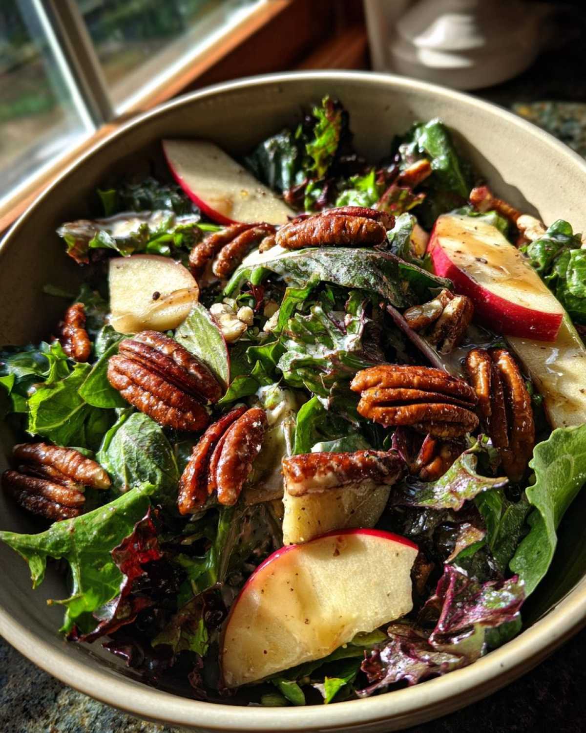 Autumn Apple Pecan Salad - detail 3