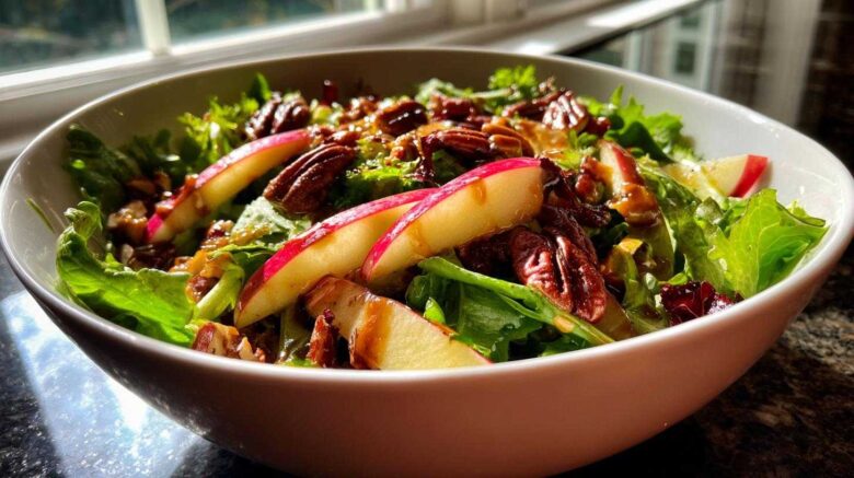 Autumn Apple Pecan Salad