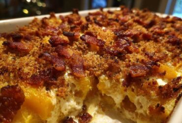 Bacon squash casserole