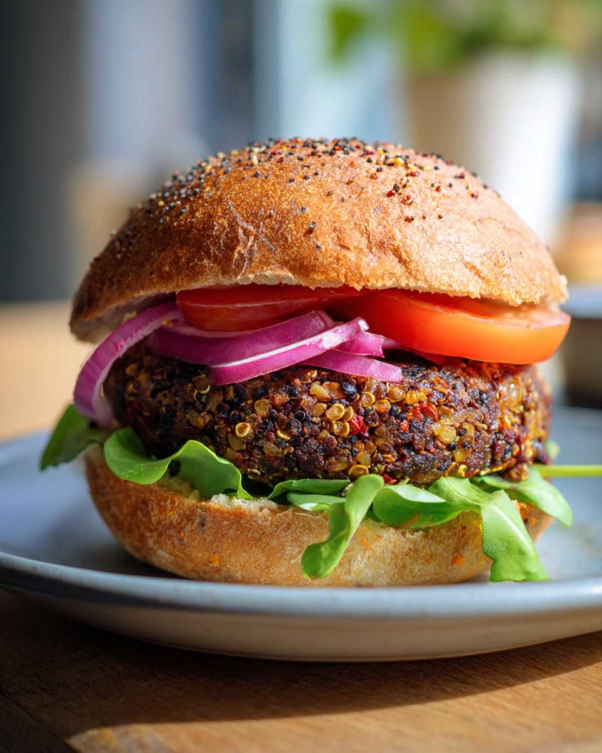 Black Bean Quinoa Burgers - detail 1