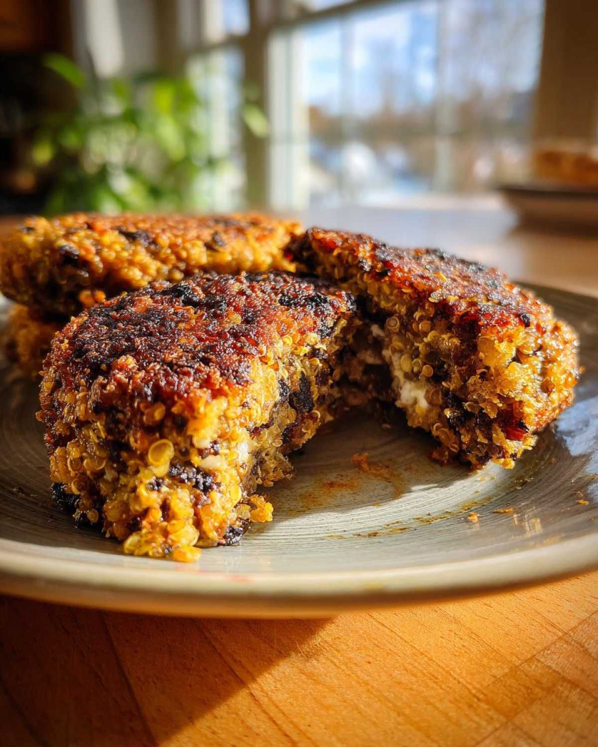 Black Bean Quinoa Burgers - detail 3