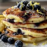 Blueberry Lemon Ricotta Pancakes