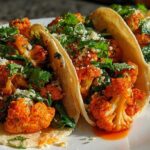 Buffalo Cauliflower Tacos
