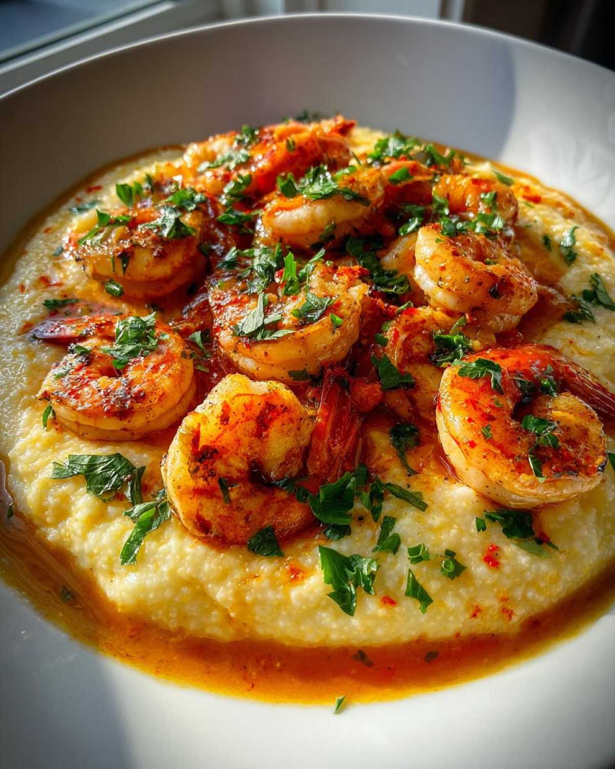Cajun Shrimp & Grits (Quick) - detail 1