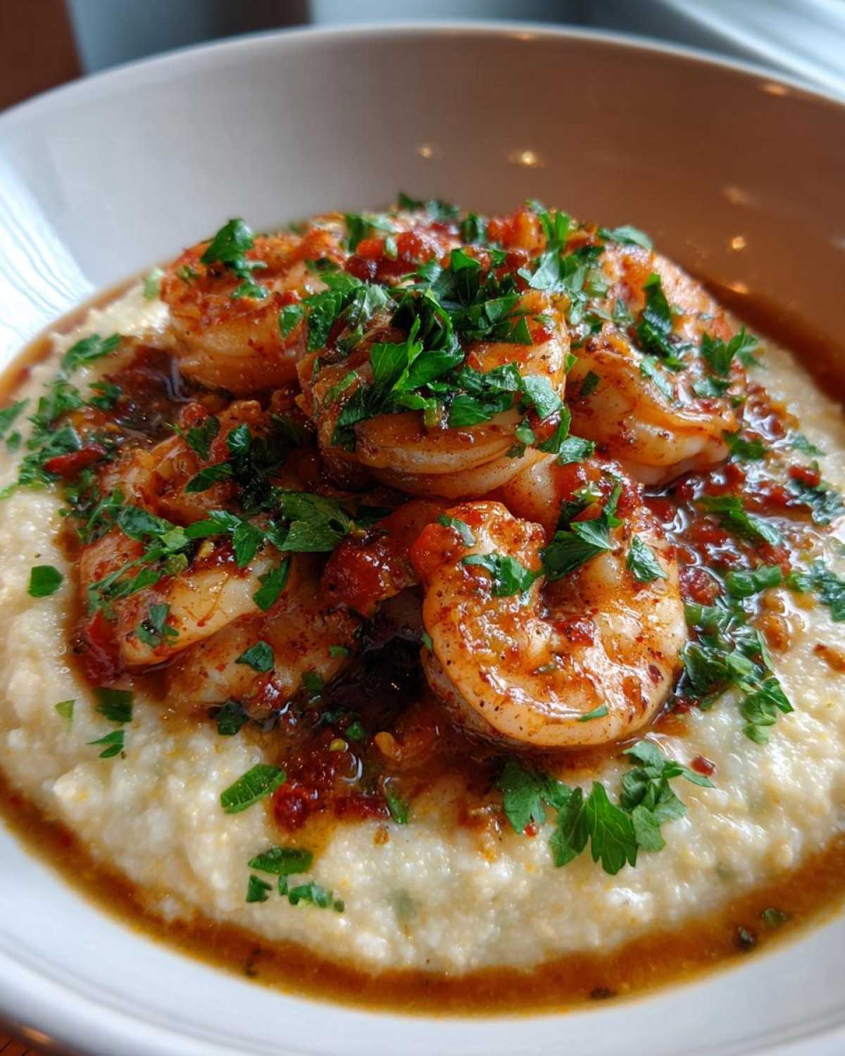 Cajun Shrimp & Grits (Quick) - detail 2