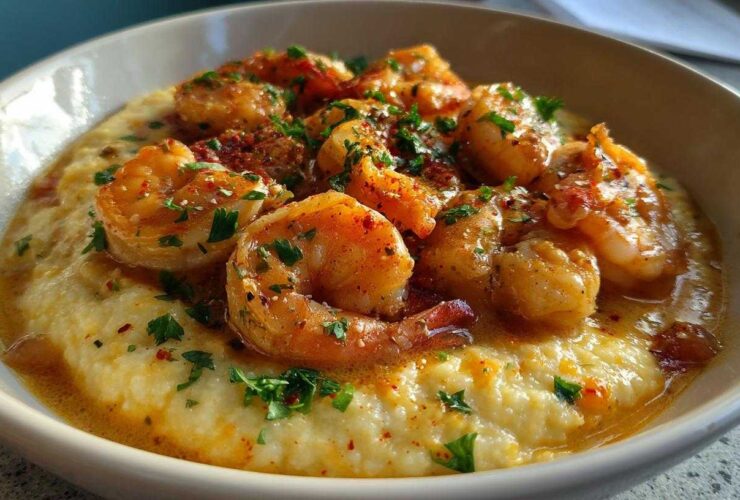 Cajun Shrimp & Grits (Quick)