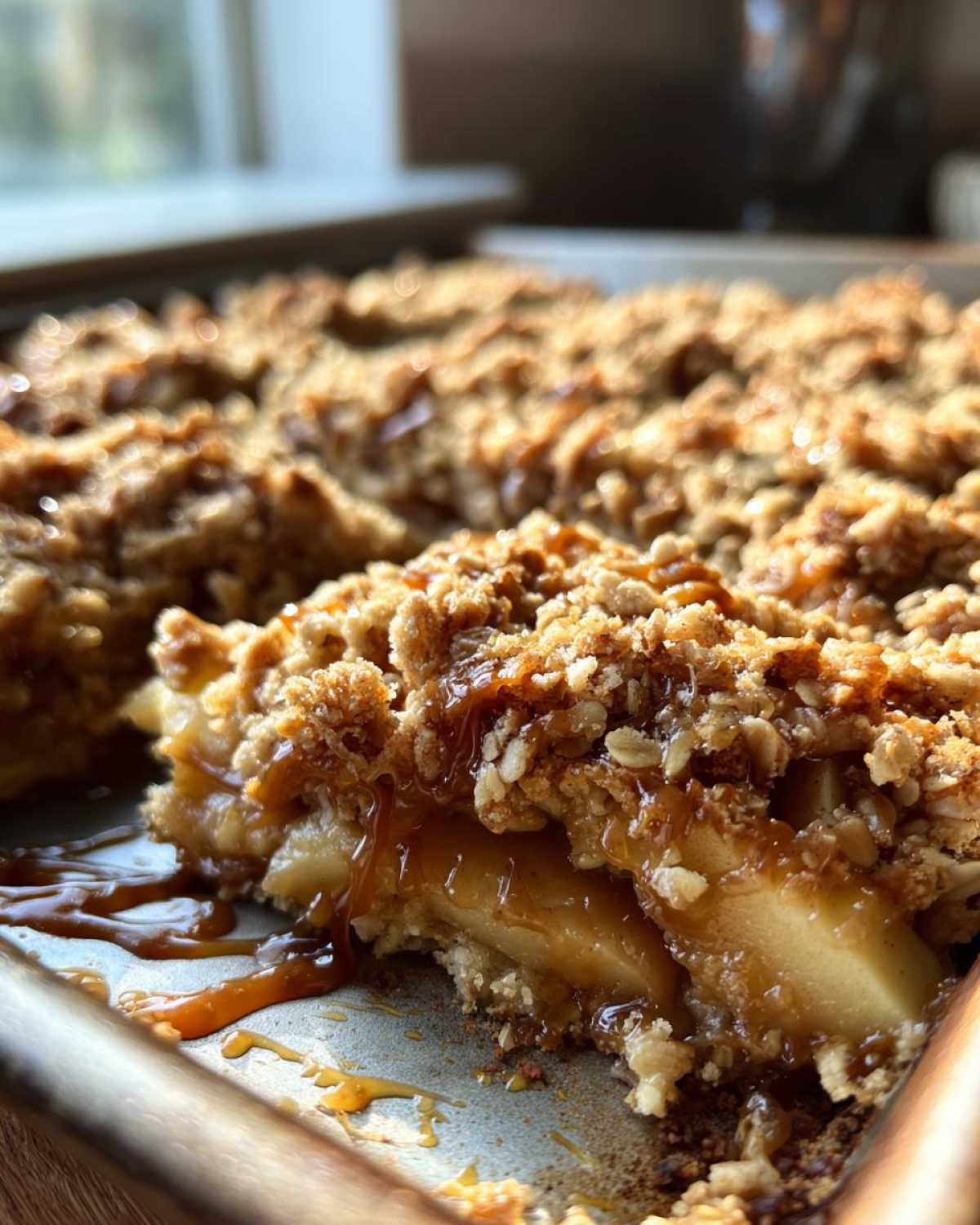 Caramel Apple Sheet Pan Crisp - detail 3