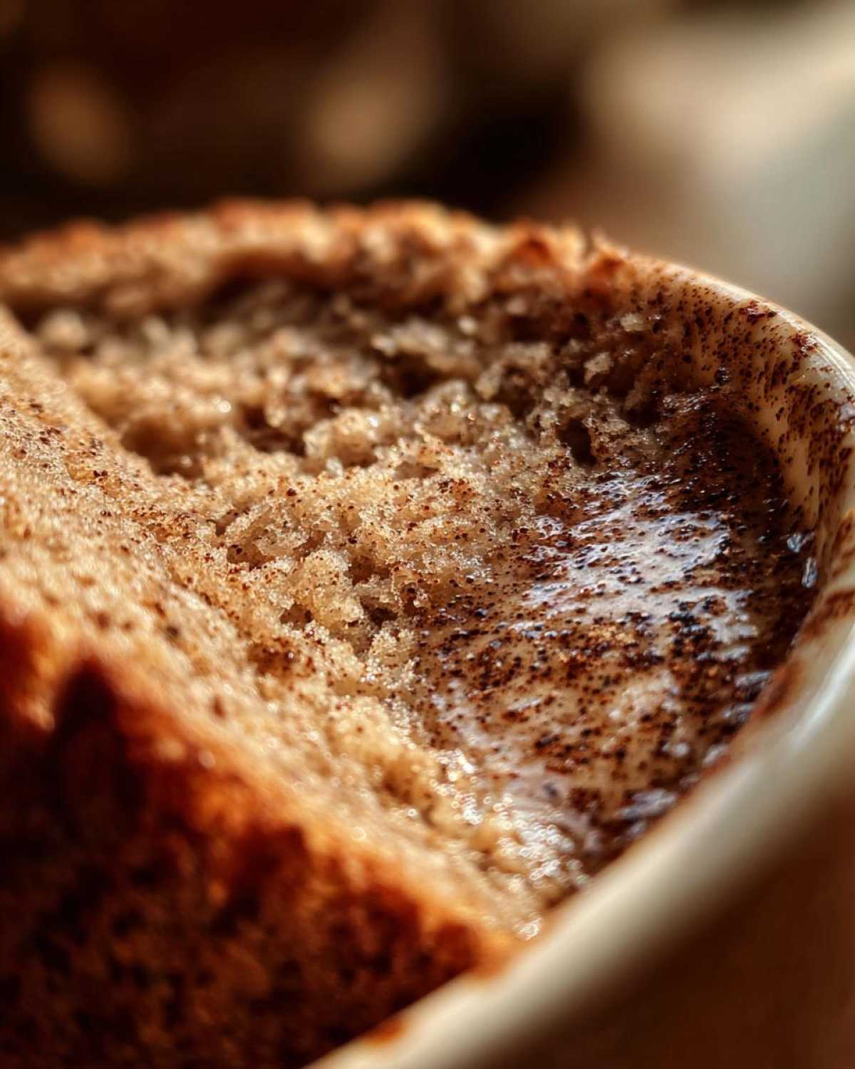 Chai-Spiced Banana Bread in a Mug - detail 1