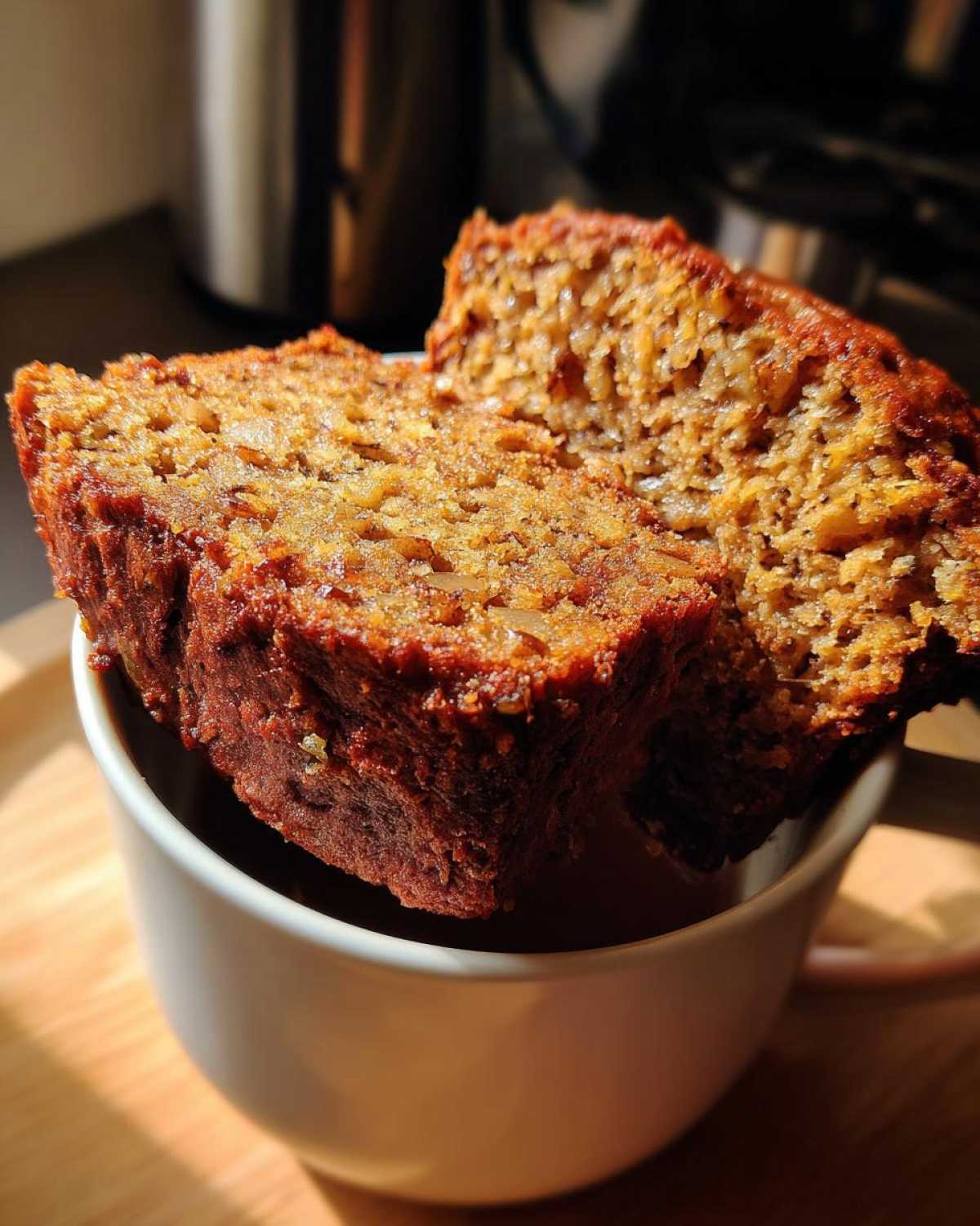 Chai-Spiced Banana Bread in a Mug - detail 2