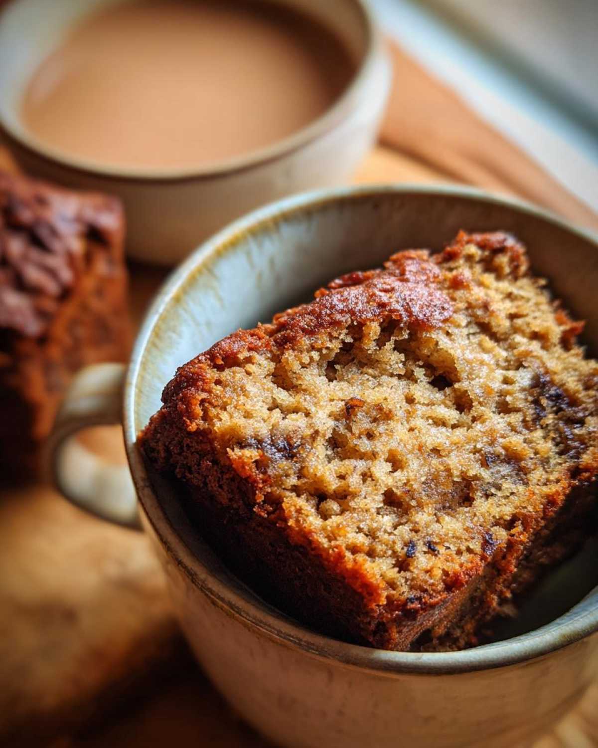Chai-Spiced Banana Bread in a Mug - detail 4