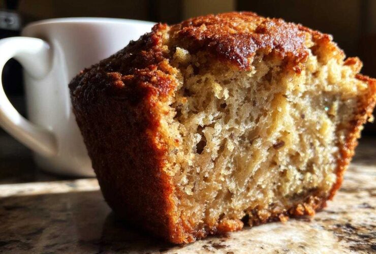 Chai-Spiced Banana Bread in a Mug
