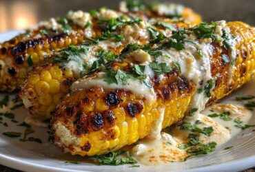 Cheesy street corn