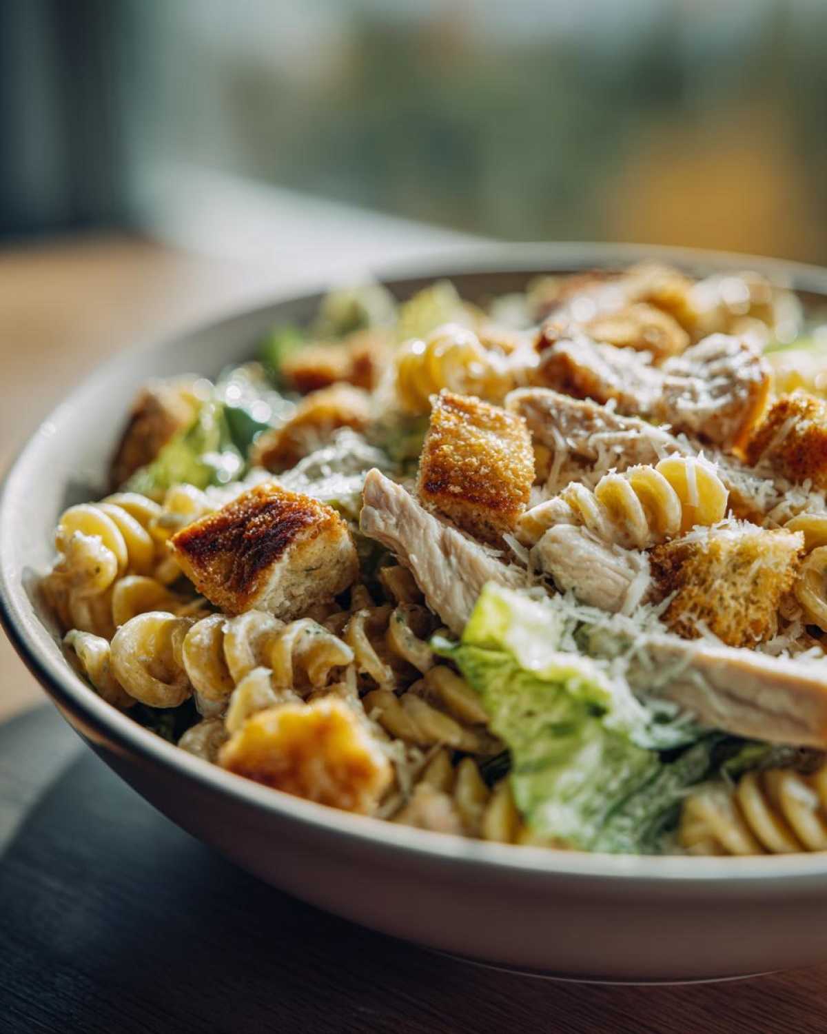Chicken Caesar Pasta Salad - detail 2