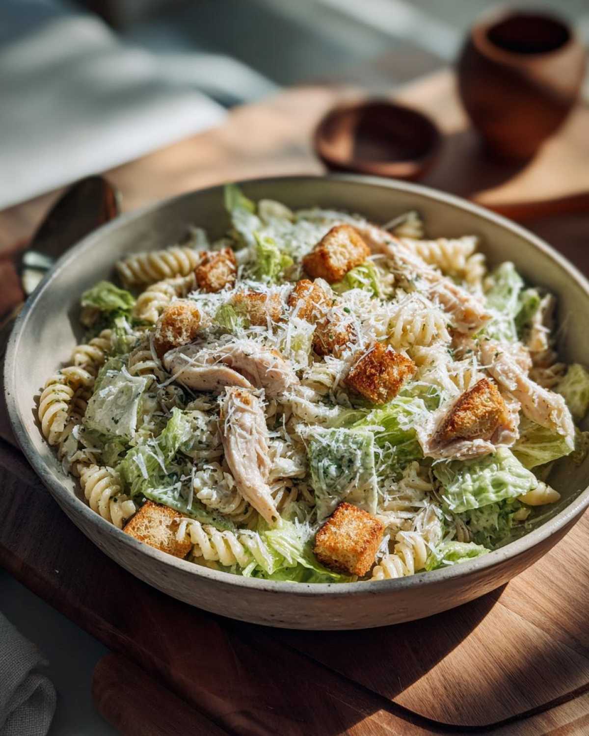 Chicken Caesar Pasta Salad - detail 3
