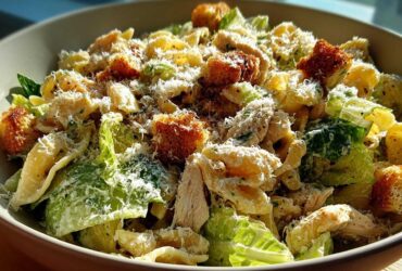 Chicken Caesar Pasta Salad