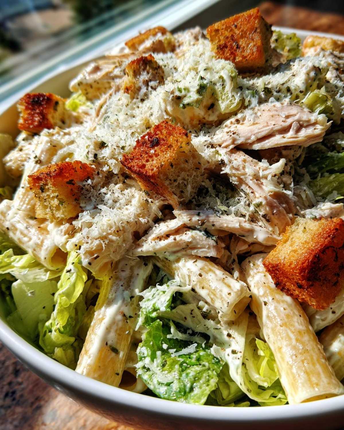 Chicken Caesar Pasta Salad - detail 4