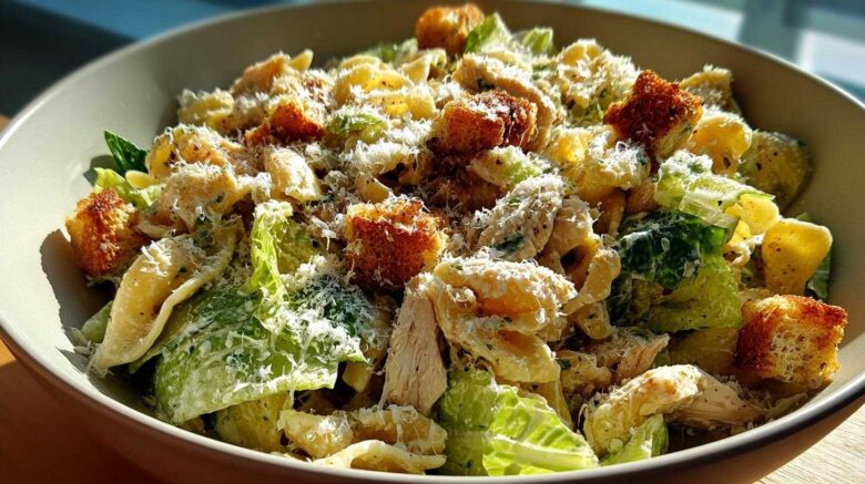 Chicken Caesar Pasta Salad