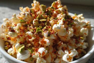 Chili-Lime Pistachio Popcorn