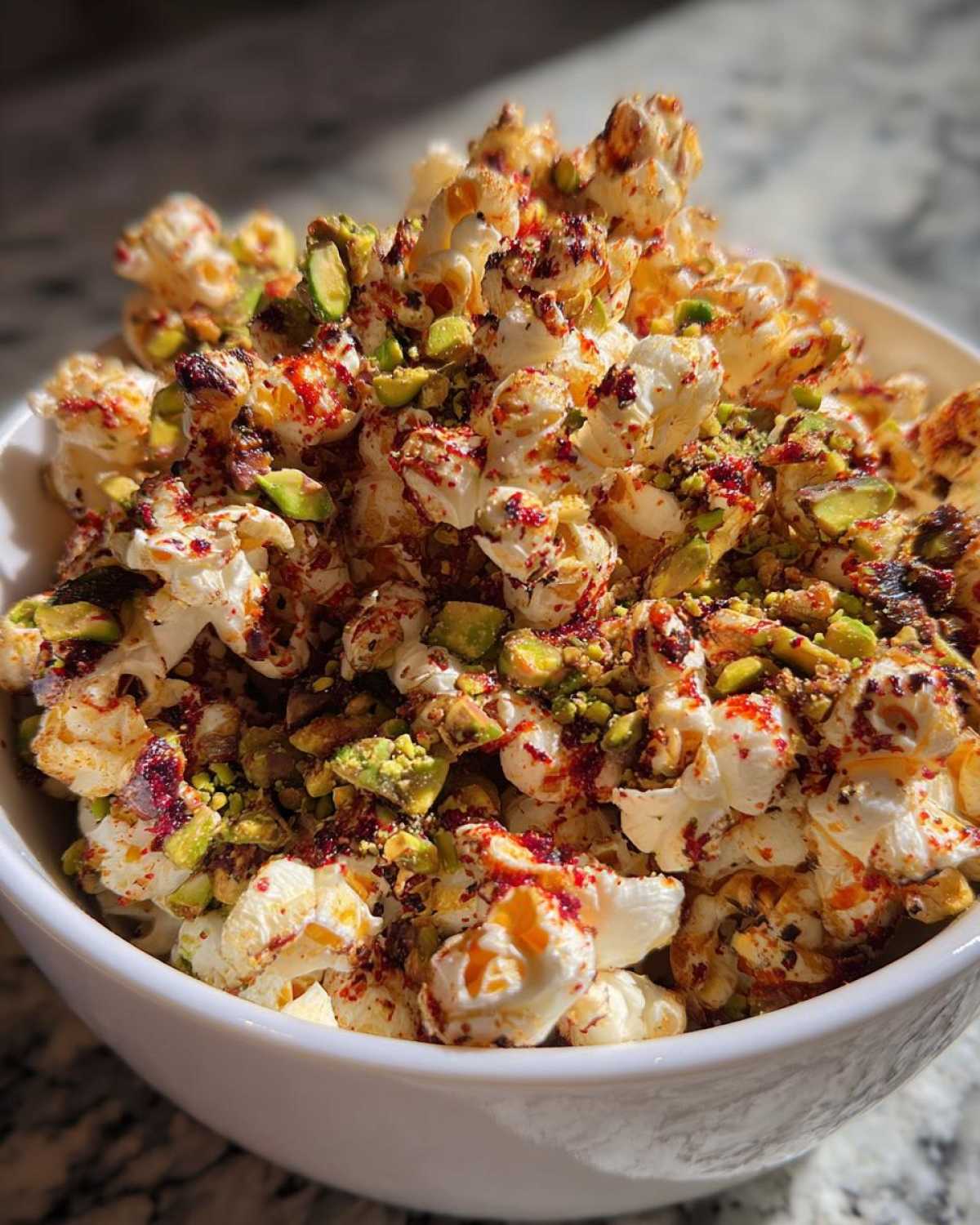 Chili-Lime Pistachio Popcorn - detail 4