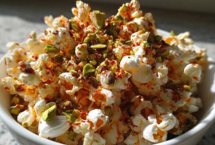 Chili-Lime Pistachio Popcorn