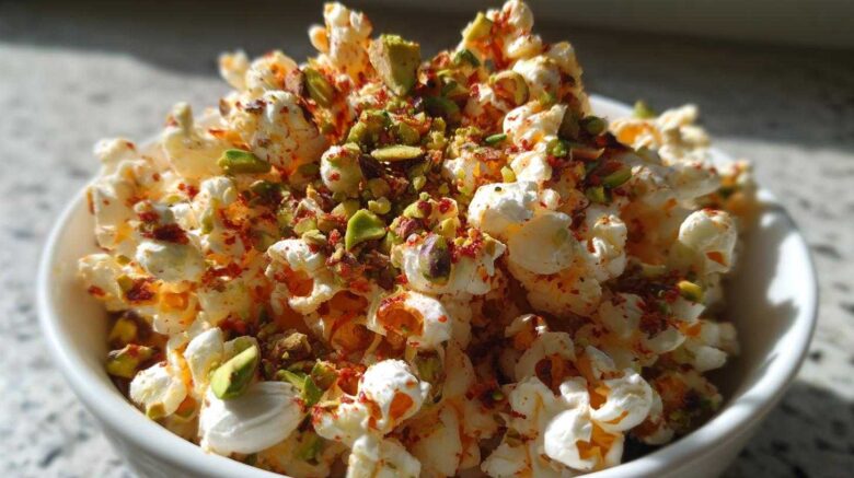 Chili-Lime Pistachio Popcorn