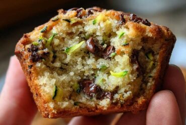 Chocolate chip zucchini muffins