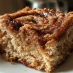 Cinnamon Roll Baked Oatmeal Squares