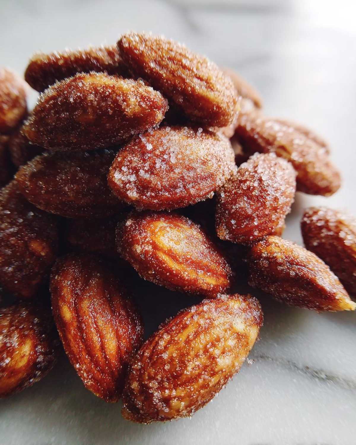 Cinnamon Sugar Roasted Almonds - detail 2