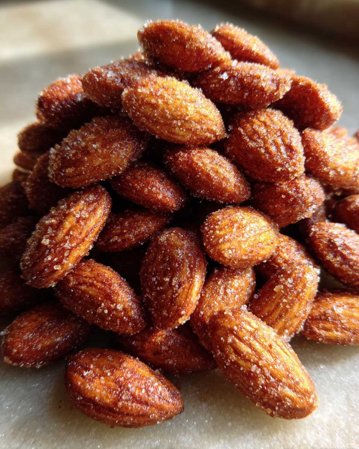 Cinnamon Sugar Roasted Almonds - detail 3