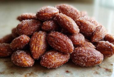 Cinnamon Sugar Roasted Almonds