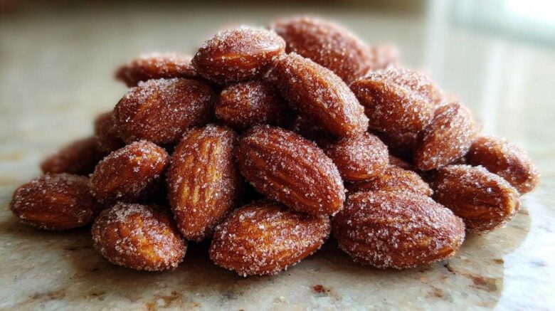 Cinnamon Sugar Roasted Almonds