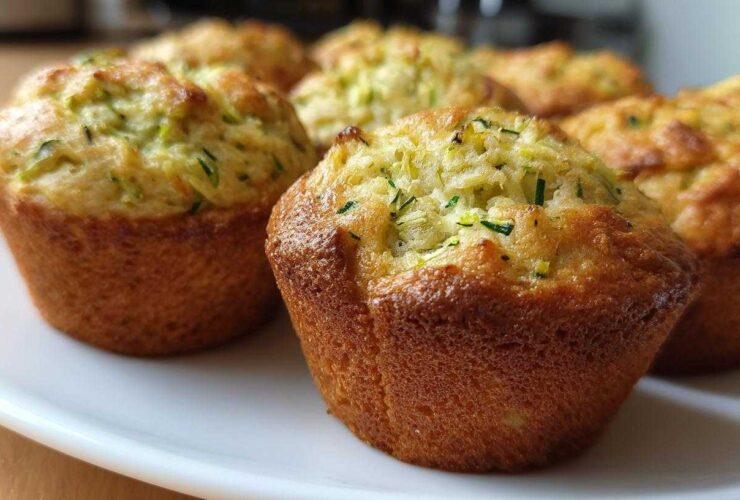 Classic zucchini muffins