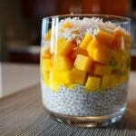 Coconut Mango Chia Breakfast Parfait