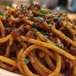 Creamy Mushroom Bolognese