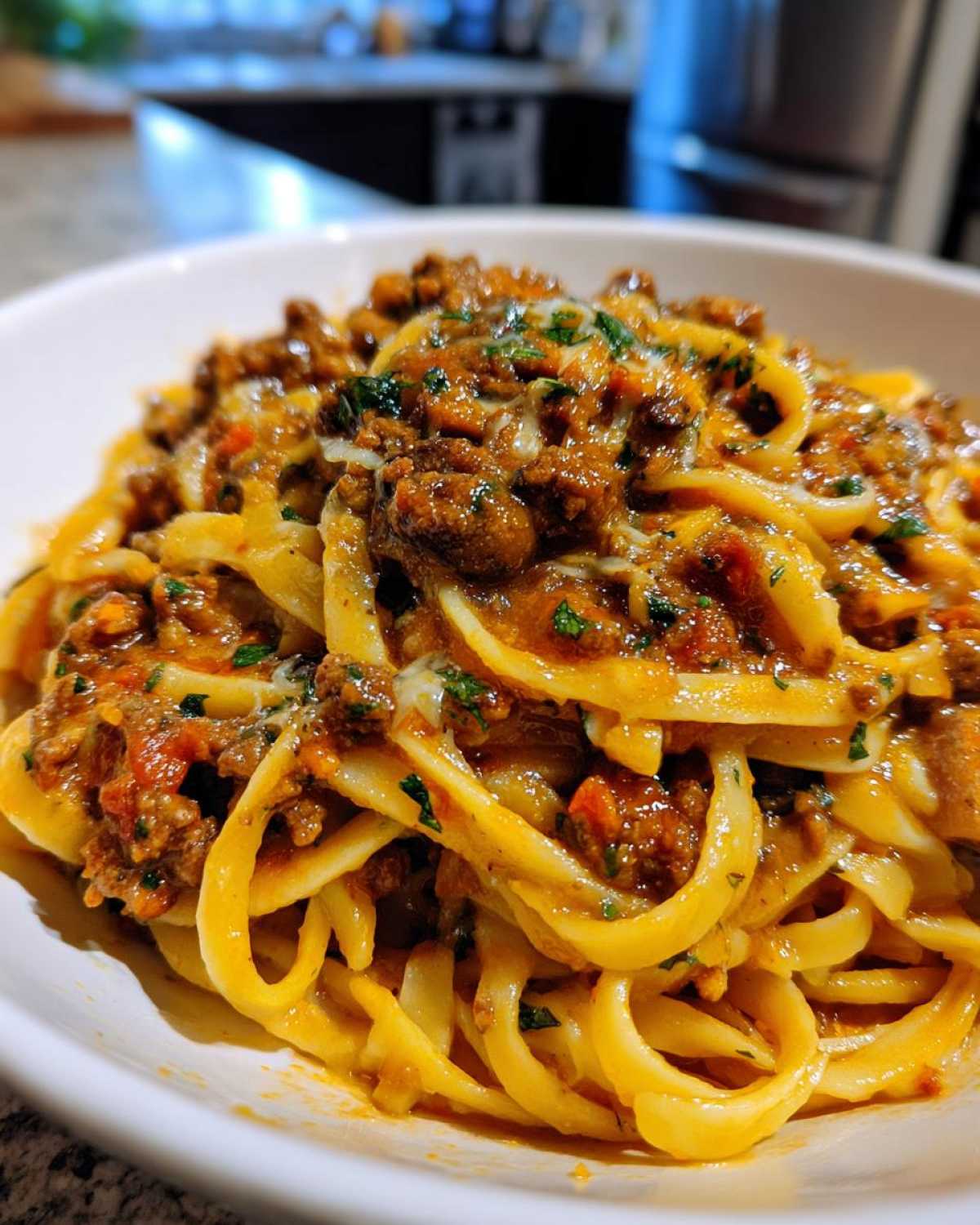 Creamy Mushroom Bolognese - detail 2