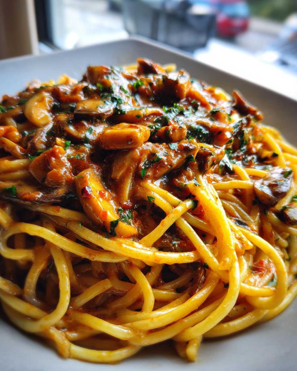 Creamy Mushroom Bolognese - detail 3