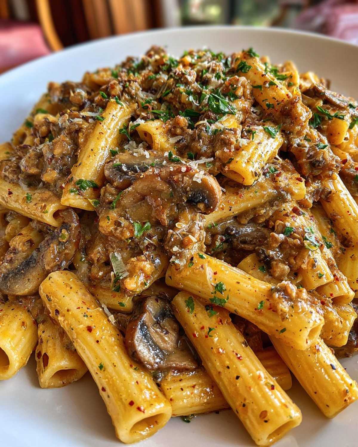 Creamy Mushroom Bolognese - detail 4