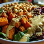 Curry Sweet Potato Buddha Bowl
