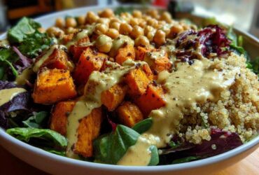 Curry Sweet Potato Buddha Bowl