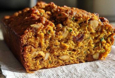 Easy Crockpot Pumpkin Zucchini Bread for Autumn Brunch
