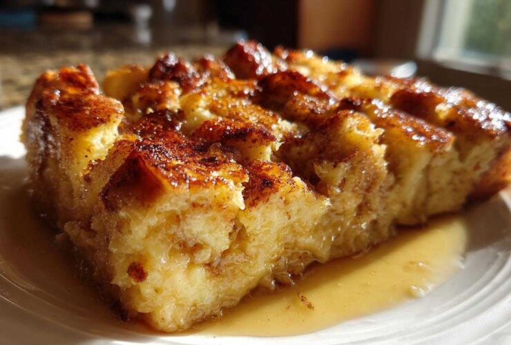 Eggnog French Toast Bake