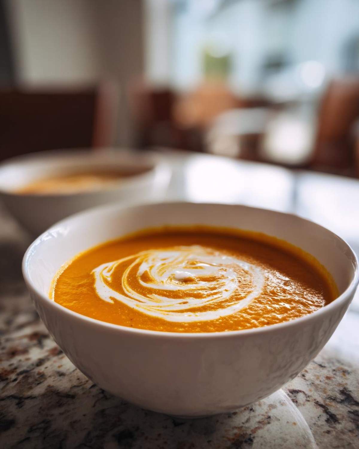 Ginger Carrot Soup - detail 1