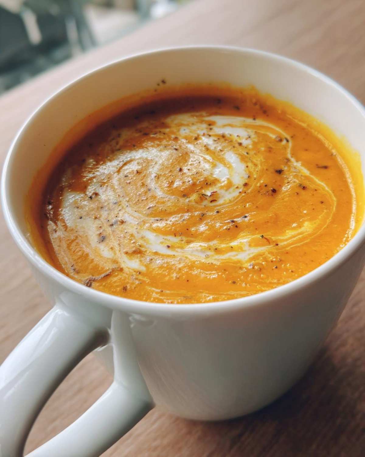 Ginger Carrot Soup - detail 2