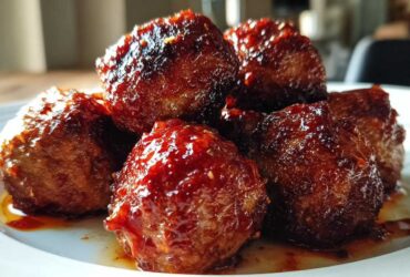 Harissa-Glazed Meatballs