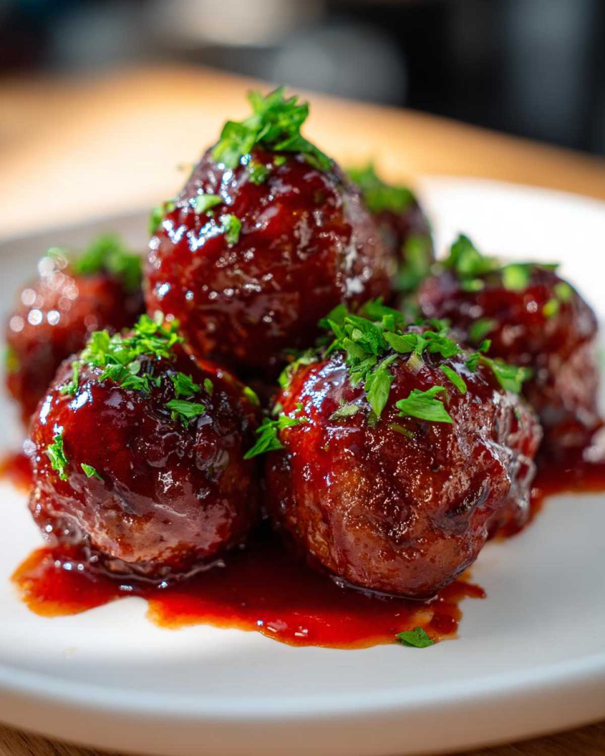Harissa-Glazed Meatballs - detail 4