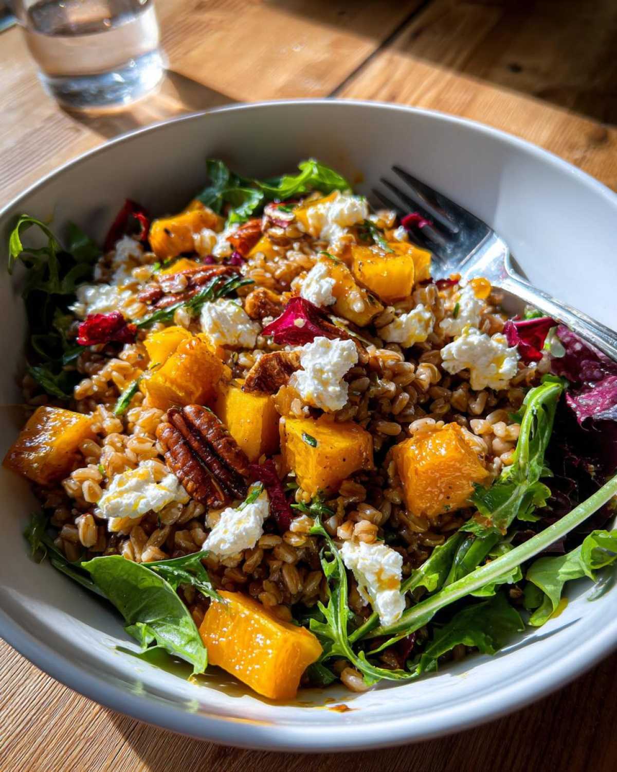 Harvest Farro Salad with Maple Vinaigrette - detail 1