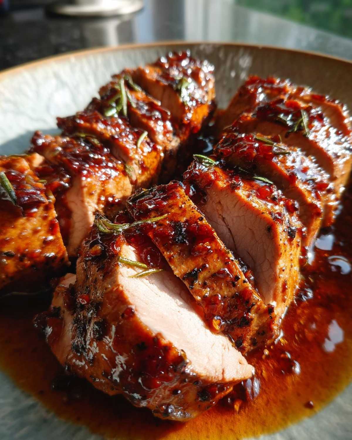 Honey Garlic Pork Tenderloin - detail 1